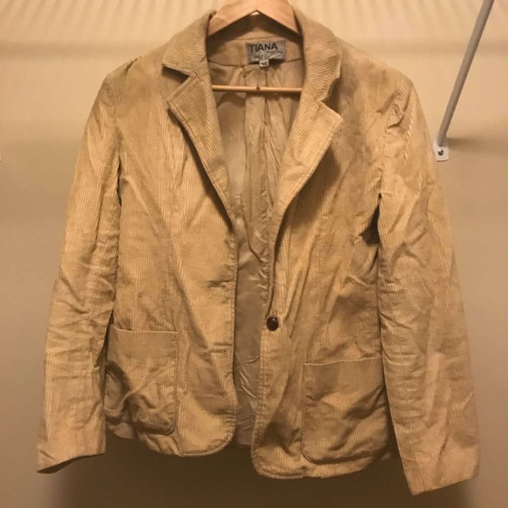 Sri Lankan Corduroy Blazer